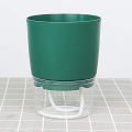 Self-absorbent Plant Pot High-transparent Base Double-layered Cotton Rope Absorbing Pot. 