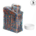 20000 Pcs Single Assorted Color Gel Balls Splatter Blaster Refill - Compatible with Gel Ball Blaster - 7.5mm Gel Beads - Gel Balls Water Play Beads Crystal Water Beads For Toy - Any Assorted Color. 