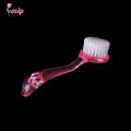 1pc Plastic Non-electric Cleansing Brush Exfoliating Facial Cleanser Brush Face Cleaning Washing Cap Soft Bristle Brush Scrub. 