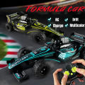 F1 Remote Control Formula Car Mini High-Speed F1 RC Racing Car For Kids F1 RC Rechargeable Moving Racing Lasting 2.4G High Speed ​​Drift Sports Car For Boys Kids Toys Comes in Two Color Variation Best AMAZING RC Car For Gifts 4 Channel RC With Long Range. 