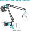 NEEWER USB Microphone Kit 192KHZ/24BIT Plug & Play Computer Cardioid Mic Podcast Condenser Microphone with Professional Sound Chipset for YoùTube/Gaming Record, Arm Stand/Shock Mount (Blue)(NW-8000-USB. 