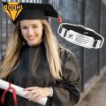 Graduation Jewelry for Her 2024 Graduation Cuff Bracelet Perfect Gift for High School College Grads Inspirational Memory Keepsake for Her Graduation Bracelet 2024. 
