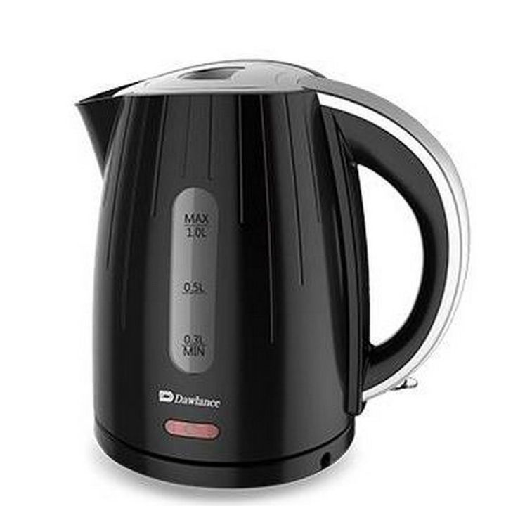 Dawlance Electric Kettle - DWEK-7100- 1 Liter Plastic Body - Black