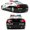 Fast & Furious 1:24 2006 Dodge Charger Police Car Die-Cast Car, Toys for Kids and Adults. 