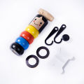 Wooden Magic Toy High-Quality and Durable Cute and Funny Wooden Magic Toy Unbreakable Magic Puppet Toy for Improving Kids’ Practical and Thinking Ability. 