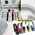i20 Ultra Max + Airpods -  Free P47 wireless Heaphones with Microphone  Bluetooth Headsets - Golden Edition Smart Watch With Airbuds Available in Amazing quality At - Mardenmart. 
