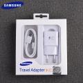 Original Samsung EP-TA20EWE 9V 1.67A EU US Fast Charger Adapter 120CM USB 3.1 Type C Cable For Galaxy A50 A71 A51 A31 S20 S10 S9. 
