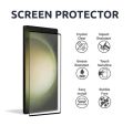 NEW 6D Gorilla Glass for S25 ULTRA Tempered Glass Screen Protector Full Edge For Samsung Galaxy S25 ULTRA - Black. 