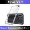 Vivo Y19 Back Cover Transparent Extra Bumper Anti Shock Soft Crystal Clear Case For Vivo Y19. 