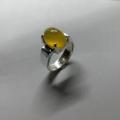 Zard Aqeeq Ring Sterling Silver 925 Ring. 