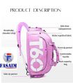 T60 Sports Gym Duffel Bag Waterproof SportsT60 Bags for Men Fitness Women Yoga Training Handbag with Shoe Compartment Traveling Training and Gym. 