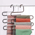 Pants Hangers S-Shape Trousers Hangers Stainless Steel Clothes Hangers Closet Space Saving for Pants Jeans Scarf Hanging. 