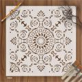 Mandala Mold Stencils Painting Coloring Embossing Scrapbook Album Decorative Template. 