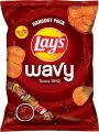 Lays Wavy Texas BBQ Rs. 70. 