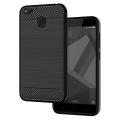 Case For Redmi 4x Case Xiaomi Redmi 4x Case Silicone TPU Bumper Shockproof Carbon Fiber Cover for Redmi 4x Cases Capa Coque. 