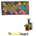 Handmade embroidery wall hangings | Unique embroidered home decor embroidered wall hangings | Handcrafted textile art | Artisanal embroidery designs | beesmart embroidery wall decor | Eco-friendly embroidery art. 