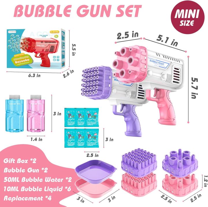 Bubble%20Machine%20Gun,%2036%20Holes%20Bazooka%20Gun%20Toy%20Blaster%20for%20Toddlers%203+%20&%20Kids,%20Bubbles%20Blower%20Toys%20with%20Solution%20Outdoor,%20Party,%20Birthday,%20Wedding%20-%20Bubble%20Gun%20Water,%20Bubble%20Gun%20for%20Kids,%20Water%20Gun%20-%20Image%204