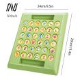 Nebula Supreme Educational Memory Matching Game Animal Flipping Chess Game for Kids Educational Memory Challenge Toy for Boys Girls Fun 2 Player Reversi Chess Matching Game Perfect Gift for Toddlers Memory Chess. 