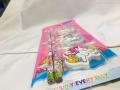 Pack of 2 Unicorn Pencils and 3 Erasers For Kids School Stationary. 