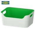 IKEA VARIERA Box, white 24 x 17 cm with handles – Fine Pet Plastic – Used as Drawer Organizer, cabinet, Kitchen drawers & Shelves. 