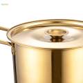 Korean Noodle Pot Cooker Fast Heating Stainless Steel Multipurpose Ramen Cooking Pot Instant Noodles Pot for Kitchen Picnic Soup Stew Hiking. 