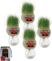 Grass Head Doll Educational Toys For Kids -Small Potted Ornaments with Cultivation Medium Toys For Girls - Mini Grasshead Hair Grow Toy Gardening Decoration items. 