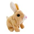 1pc Electronic Plush Rabbit Toys Robot Bunny Walking Jumping Running Animal Shake Ears Cute Electric Pet for Kids Birthday Gifts. 