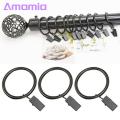 Easy Hang Curtain Clips 10pcs Strong Metal Curtain Clip Rings Easy to Use Space-saving Load-bearing. 