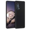 Motorola Edge Plus/Edge + Case Soft TPU Slim Smooth Flexible Protective Phone Cover Moto Edge +  Black Matte. 
