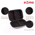 ENRG Storage Hard Case Cover For Carrying Earphone Earbuds Handfree SD Card Fast Charging Cable Charger USB  Wireless Mic Keys Other Mini Accessories Shape Pouch Zipper Fabric Saftey Mini Box Zip Cute Beautiful Travel Stylish. 