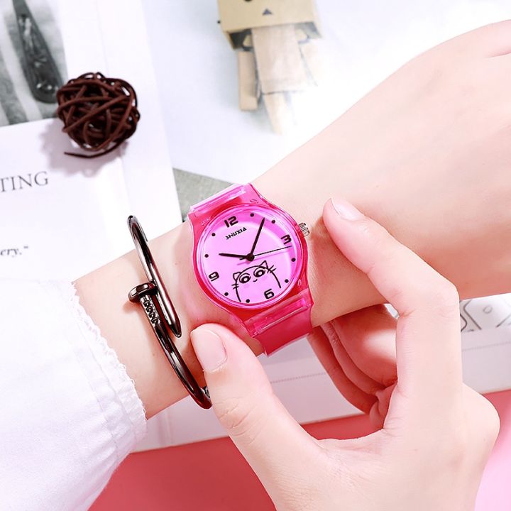 Jam%20Tangan%20Wanita%20Summer%20Transparent%20Jelly%20Watch%20Korean%20Fashion%20Woman%20Watch%20Student%20Watch%20-%20Image%202