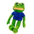 CGGJNUOH 45CM Pepe Frog Plush Toy Sad Male Ugly Baby Big Mouth Crying Face Peripheral Dolls Send Friends Funny Christmas Birthday Gifts. 