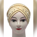 Muslim Hijab Cap Turban Stretch Hat Braid Hijab inner - Black, Skin, Grey, Red - Hijab Caps For Girls. 