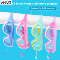 Kids Swim Goggles Anti Flog No Leaking Tempered Swimming Glasses with Earplugs. 