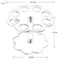Ice Cream Cone Holder Pastry Rack Diameter 3cm Flower Shape Roll Stand Rack Home Events. 