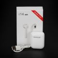i14 Tws Wireless Bluetooth Earbuds Original - White. 