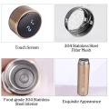Smart LED Active Temperature Display Indicator Insulated Stainless Steel Hot & Cold Flask Bottle 500ml. 