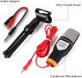 DISDIM PC Microphone, 3.5mm Jack Condenser Recording Microphone with Mic Stand for PC, Laptop, , , Mac, Smartphone - Gaming, Singing, YouTube, Skype (Black). 