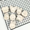 Kpop idol Stray Kids Cookie Cutter Kawaii Biscuit Mould Cartoon Cookie Cutter SKZ 3D Pressable Cake Decorag Tool. 