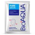 Bioaqua Pureskin Acne Face Sheet Mask And Moisturizing Mask. 