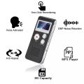 Portable LCD Screen 8GB Digital Voice Recorder - MP3 Player & Telephone Audio Recorder. 