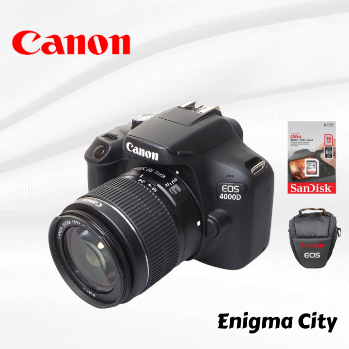 Canon%204000D%20DSLR%20Camera%20With%2018%20-%2055mm%20Lens%20-%20Image%202
