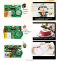 Light Sensor Sensitive Key Control MP3 Sound Playback Circuit Module for Greeting Card with Speaker Lithium Battery USB Download. 