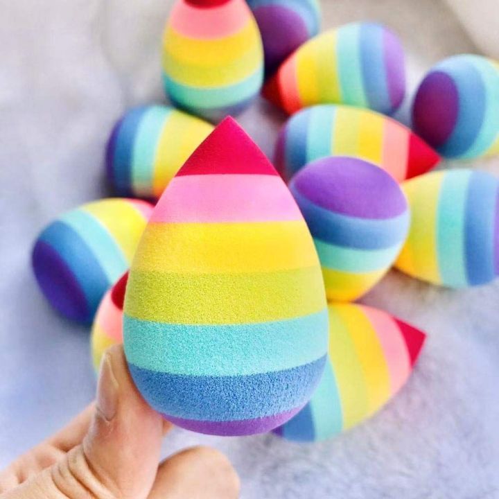 Rainbow%20Beauty%20Blender%20Makeup%20Blender%20Sponges%20Beauty%20Pack,%20Cosmetic%20Facial%20Makeup%20Puff,%20Foundation%20Makeup%20Sponge%20-%20Image%202