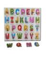 ABC wooden board for kids. 