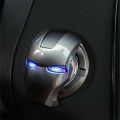Iron Man Car Start Stop Push Switch Button Cover 3D Car Interior Accessories. 