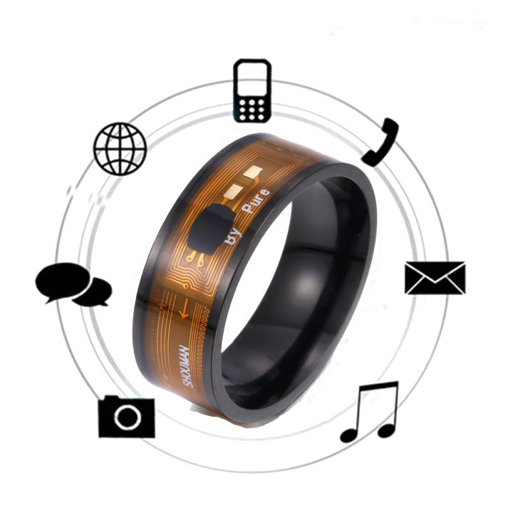 Wearable Connect Smart New NFC Multifunctional Intelligent Ring For Android iphone xr And above Technology Finger Smart Rings