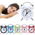 Mini Metal Alarm Clock Portable Home Outdoor Lovely Cartoon Watch Retro Gift For Children Friends Metal Alarm Clock Desktop. 