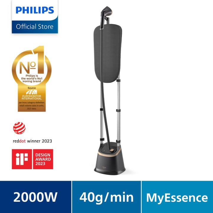 Philips 3000 Series Stand Garment Steamer with Tilting StyleBoard STE3170/80