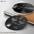 Relaxtoo For Oppo Find X6 / Find X6 Pro Aluminum Alloy Lens Protective Film For Find X 6 FindX6 Find X6Pro Full Cover Matel Camera Case. 